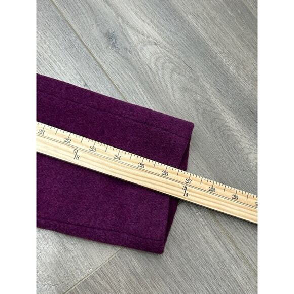 Avec Les Filles Womens Longline Jacket Coat Long Sleeve Button Up Purple Size XS - Picture 9 of 10